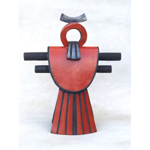 helene_van_dongen-gardien-ii-raku-41x33x14cm